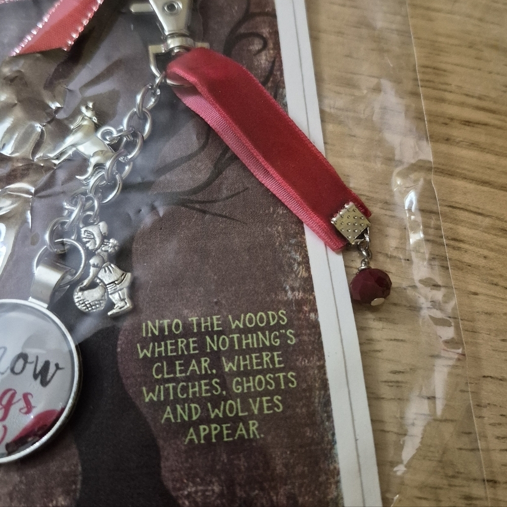 Into The Woods Musical I Know Things Now Ribbon Keychain Brand New - Picture 5 of 5